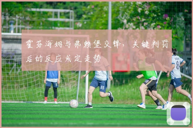 霍芬海姆与弗赖堡交锋,关键判罚后的反应或定走势
